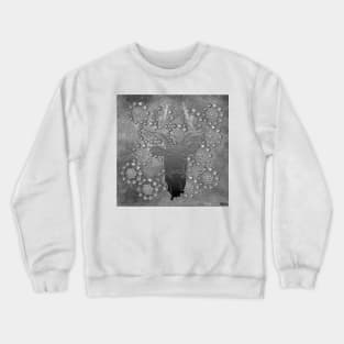 DEER AND DIAMONS PATTERN Crewneck Sweatshirt